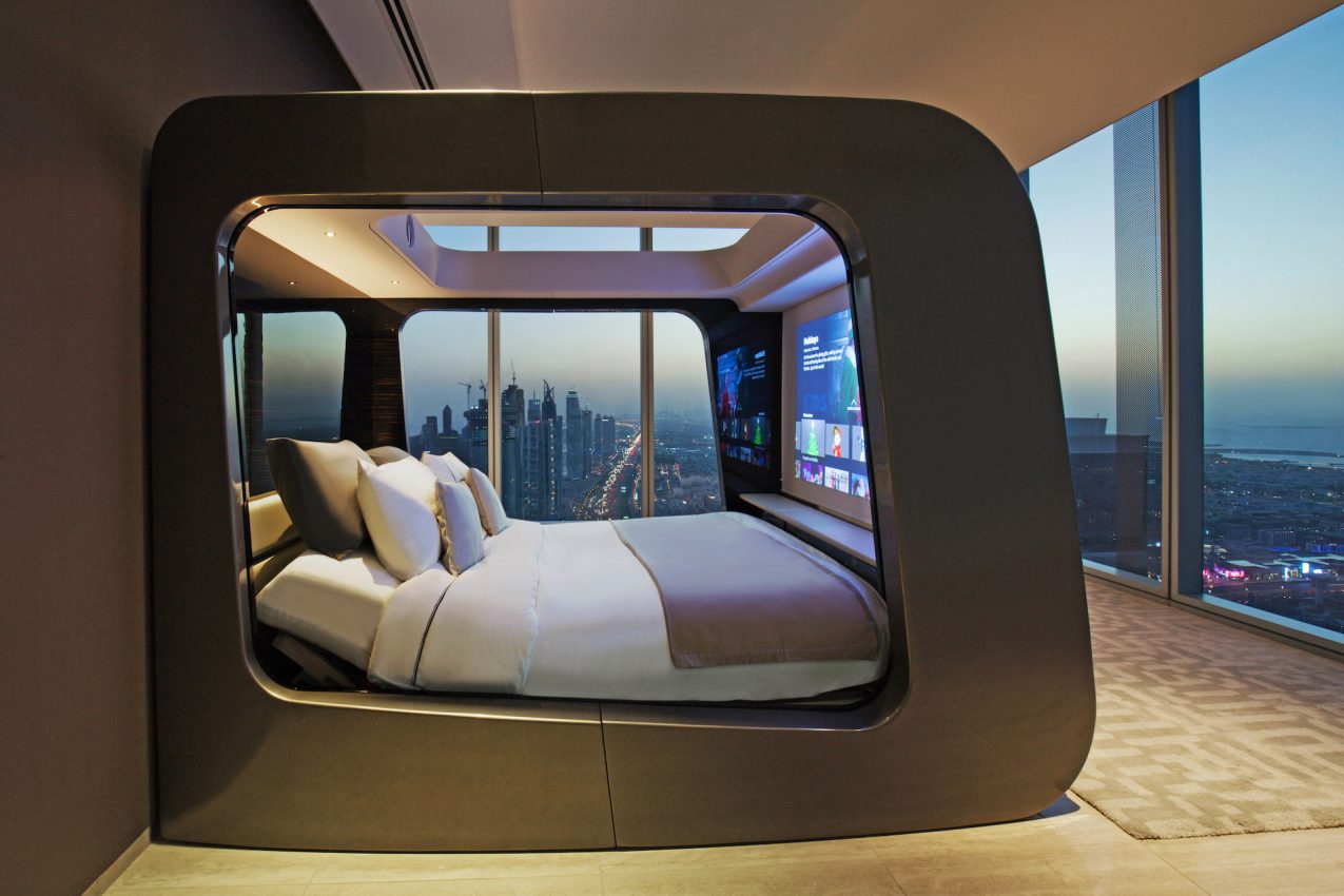 Smart Bed van Hi-Interior is klaargestoomd, met een 4K Projector 14