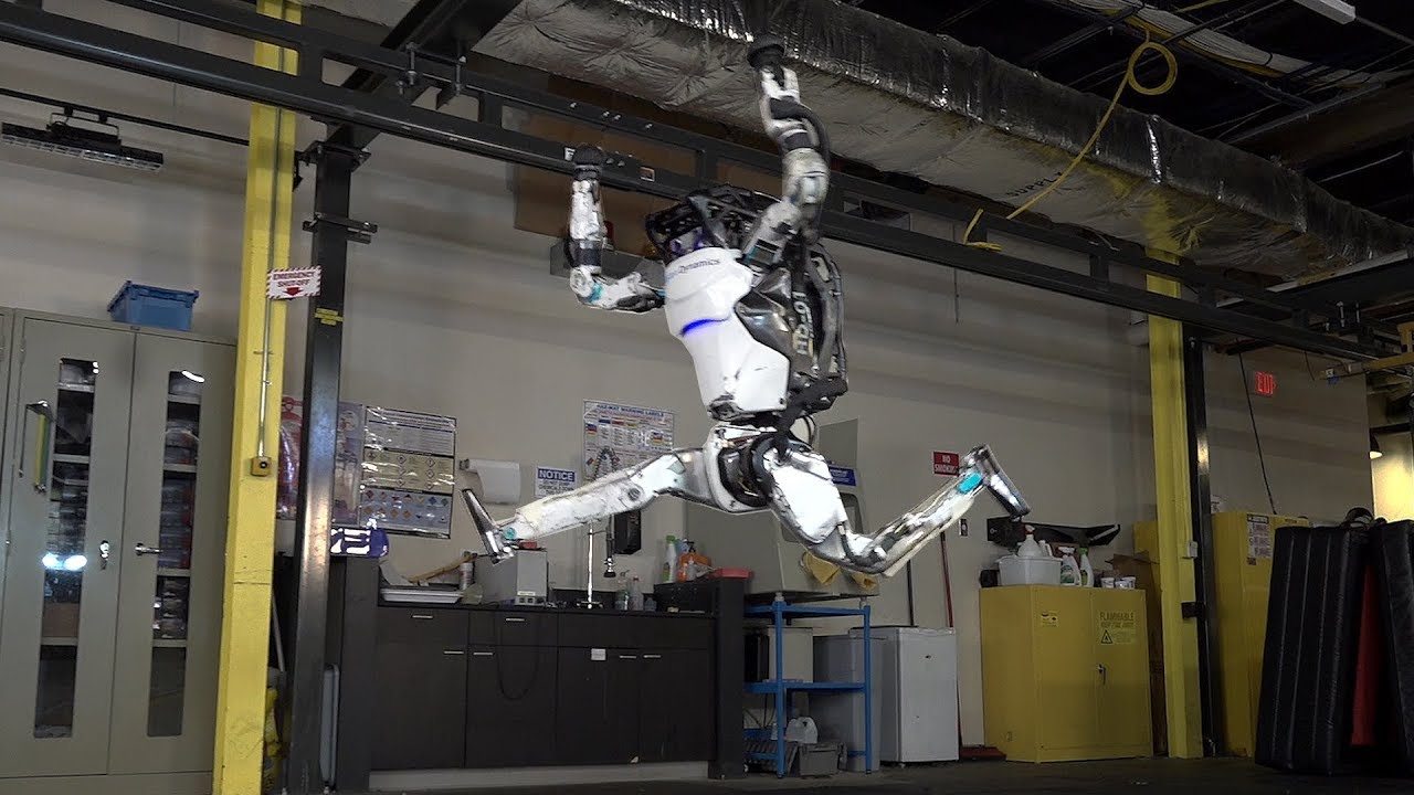 Robot van Boston Dynamics doet acrobatische oefeningen 14