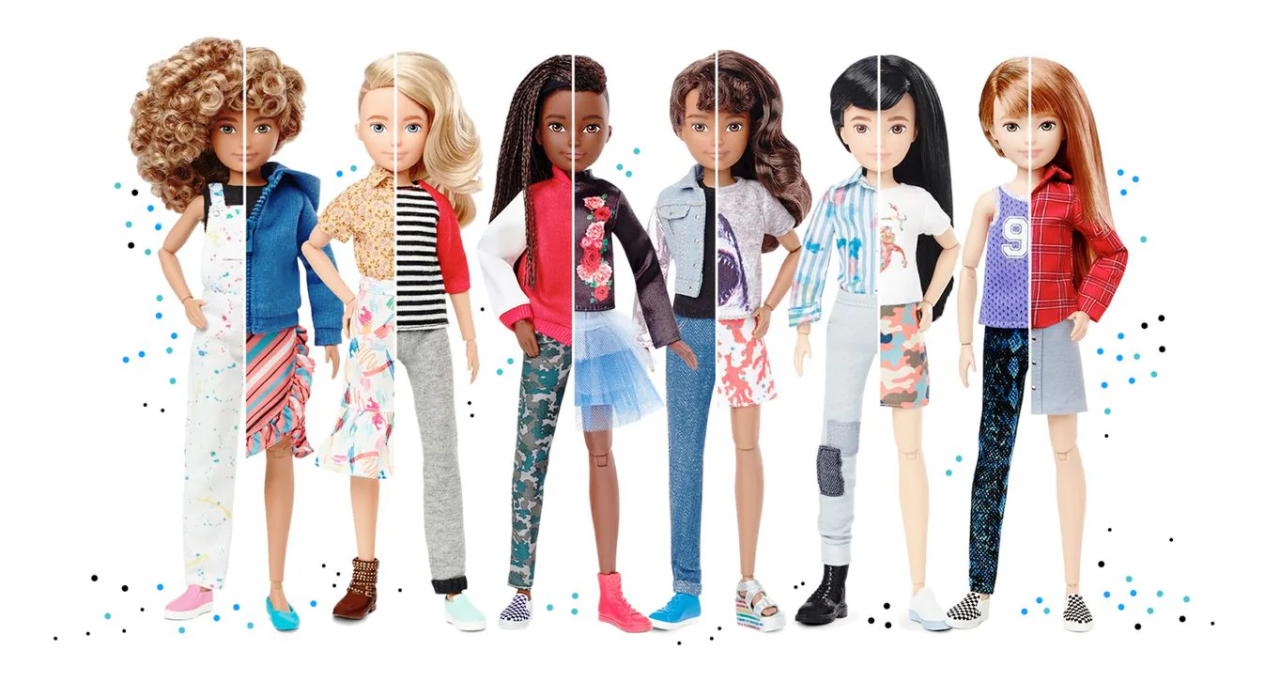 Barbie brengt genderneutrale poppen op de markt 14