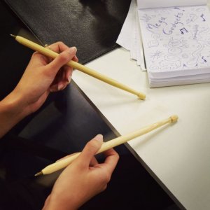 Sinterklaas gadget drumsticks pennen