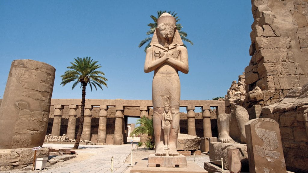  Luxor is één van de droogste plekken op aarde