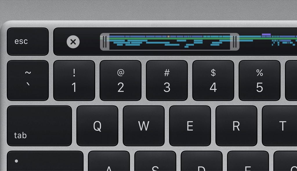 Nieuwe toetsenbord macbook pro