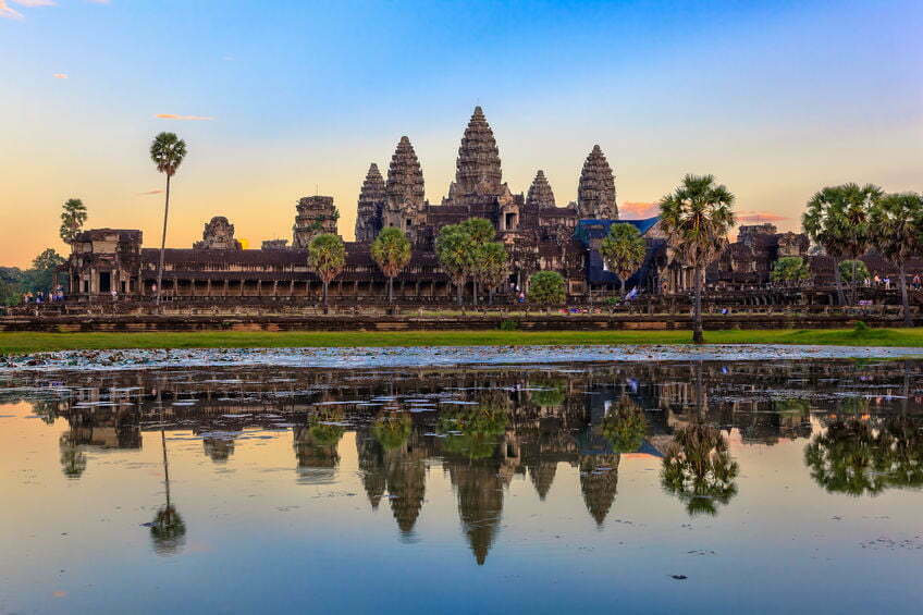 Tempel van Angkor Wat Siem Reap Cambodja