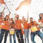 Oranje wint de eerste groepswedstrijd van het EK met 3-2 14