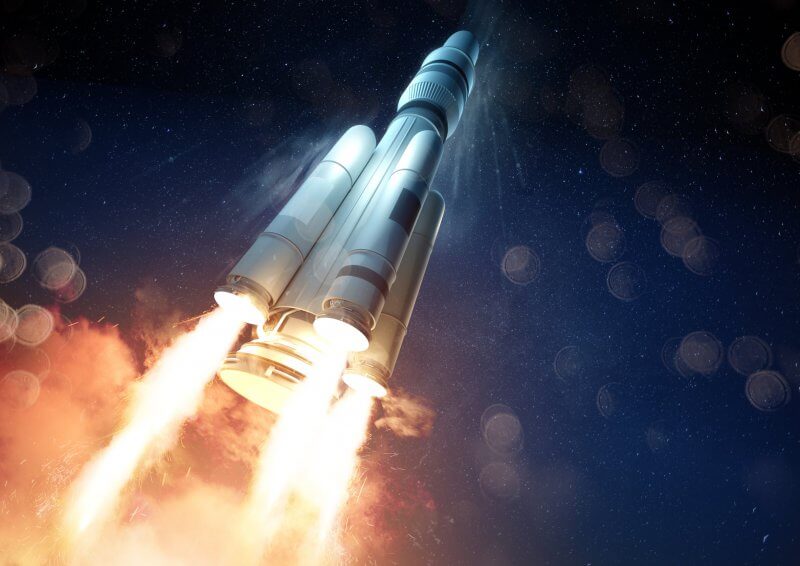 Video: Raket explodeert in de lucht tijdens eerste vlucht 9