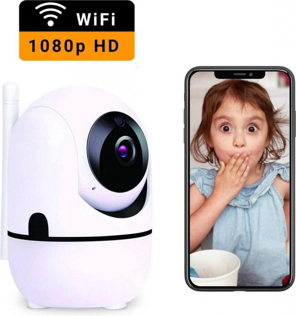 LeamsiQ HD Wifi Babyfoon met Camera en app beveiliging