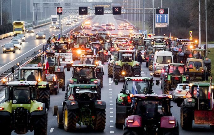 boerenprotest snelweg