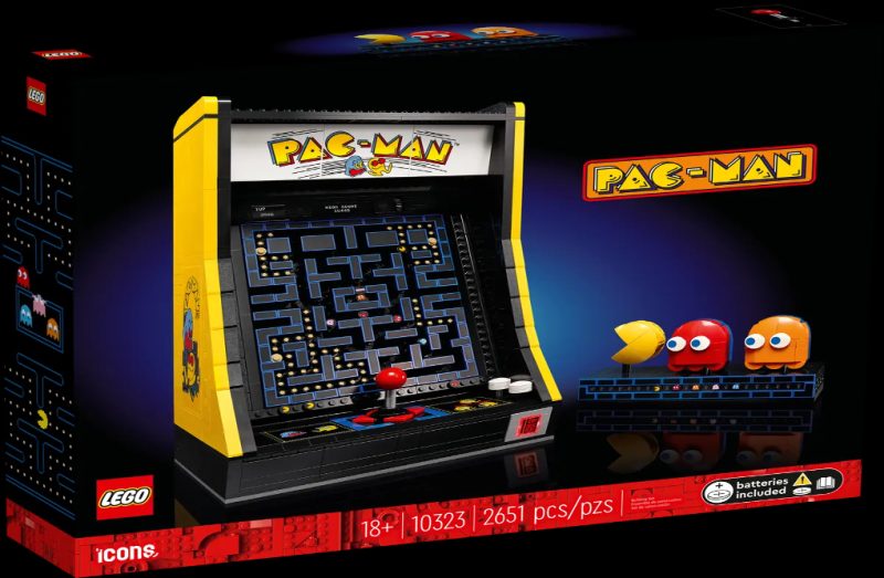 LEGO dropt iconische Pac-Man arcade kast 10