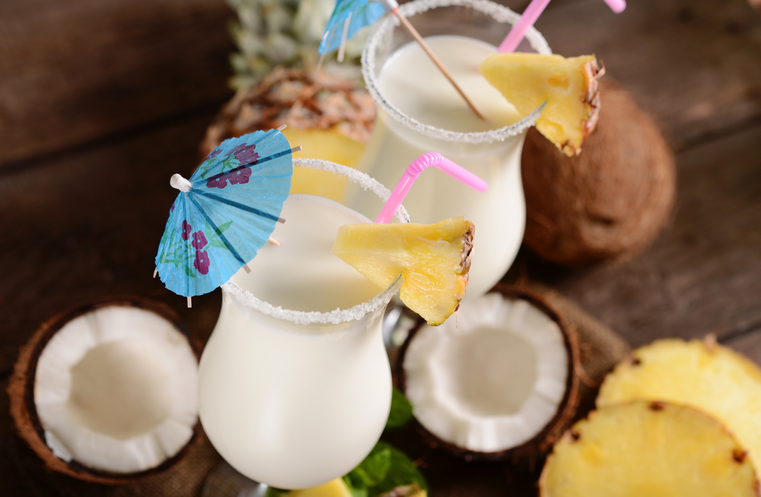 Pina Colada is een van de favoriete cocktails voor deze zomer