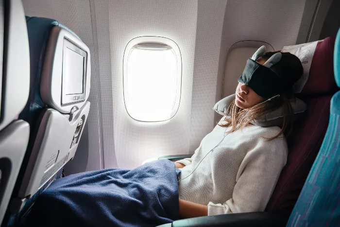 slapen in het vliegtuig accessoires