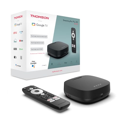 Haal alles uit je TV: THOMSON Streaming Box met spraakbesturing