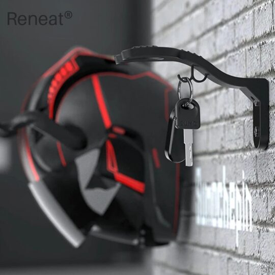 Stevige Helmhouder met Montageset – veilig, strak en ruimtebesparend