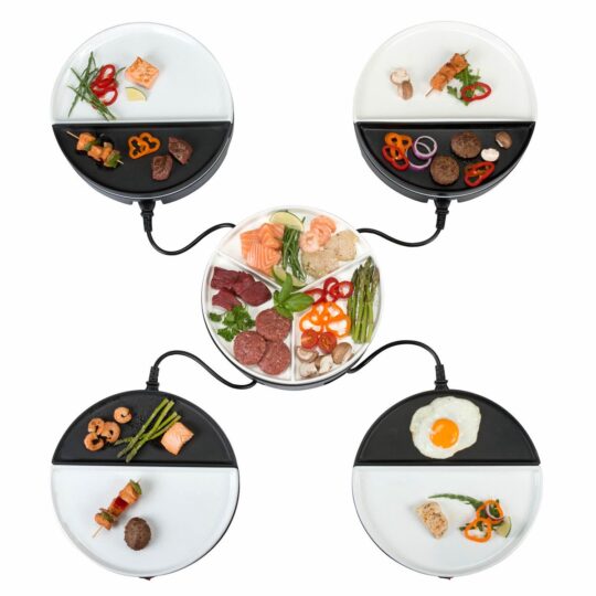 Dit Bourgini gourmetstel voor 4 personen maakt van koken en eten een feestje 4