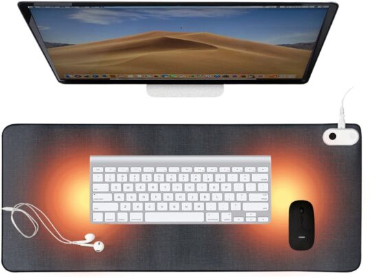 Verwarm je werkplek met deze slimme WURK bureaumat 4