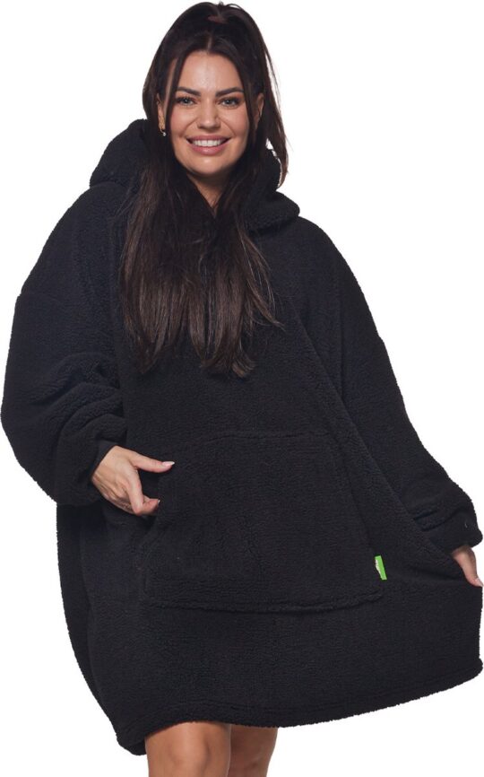 Superzacht comfort: ontdek de Homie Teddy Hoodie Blanket 8