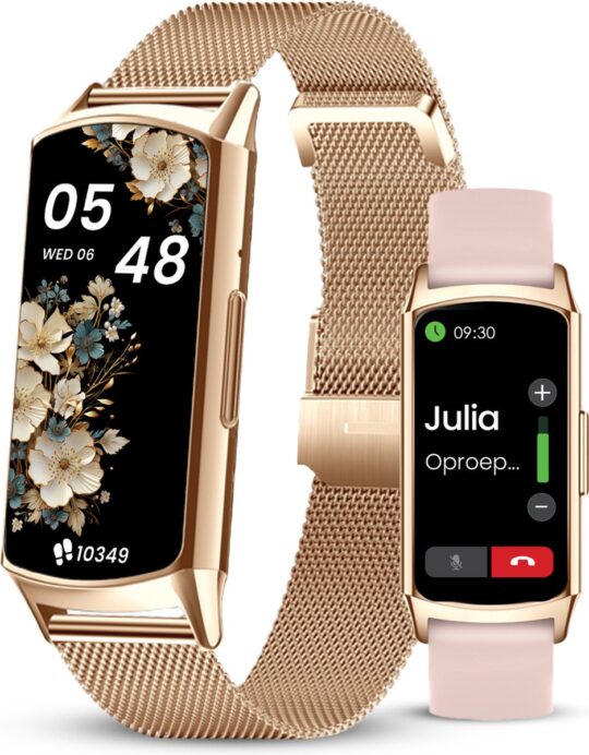 Stijlvol en slim: Avalue AMOLED Smartwatch voor dames 15