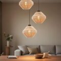Crème en brons: geef je interieur flair met deze EGLO Orimini hanglamp 25