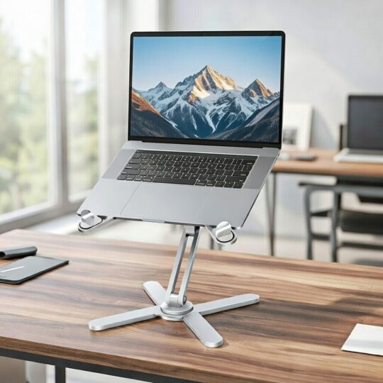 Ultieme Flexibiliteit! 360° Draaibare Laptopstandaard 5