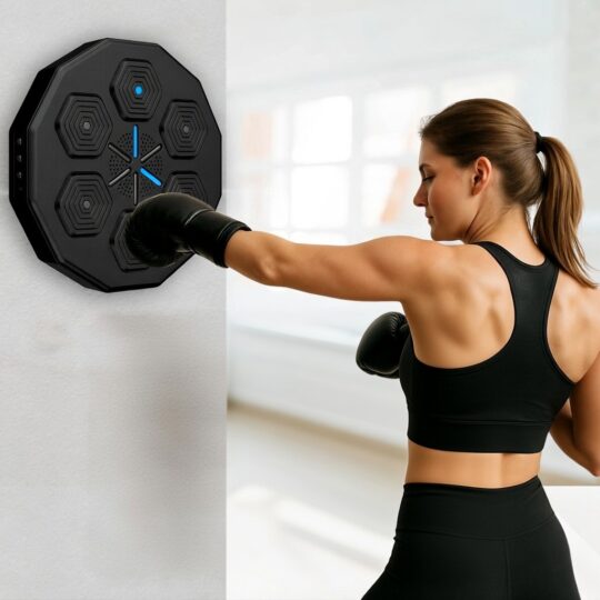 Workout met muziek: De Gatson Boksmachine voor cardio en stressvermindering thuis 8
