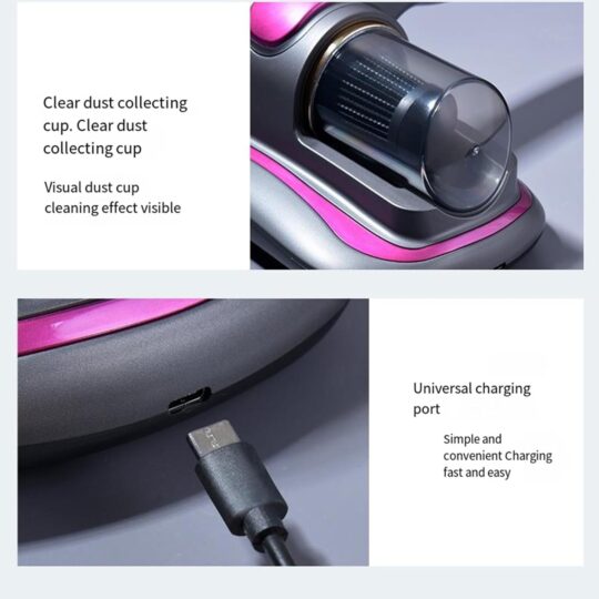 Handstofzuiger met UV-C Desinfectie voor Matras, Bank & Textiel