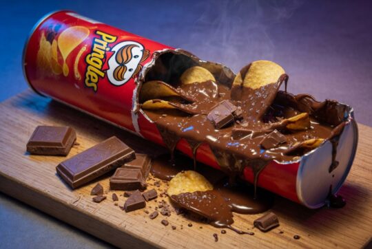 Pringles chocolade TikTok-trend 2026