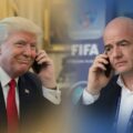 Donald Trump belde persoonlijk met FIFA-baas Gianni Infantino om de rode kaart van Amerikaanse speler Folarin Balogun ongedaan te maken. Een opvallende inmenging in het WK.